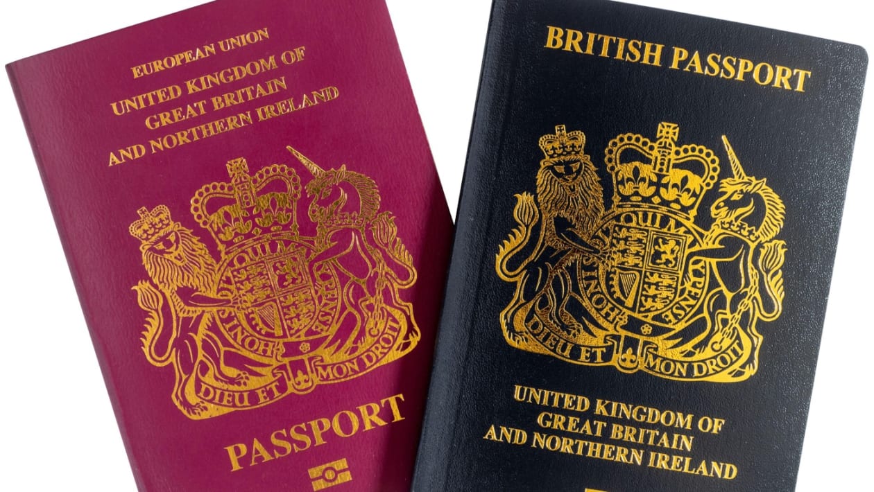 How do you find the "place of issue" for a UK passport?